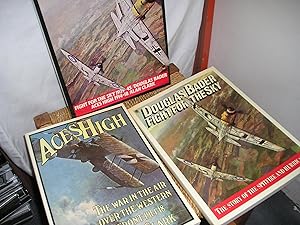 Seller image for The War In The Air. Fight For The Sky 1939-45/ Douglas Bader. Aces High 1914-18/ Alan Clark for sale by Lyndon Barnes Books