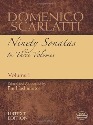 Seller image for Domenico Scarlatti: Ninety Sonatas in Three Volumes, Volume I (Dover Music for Piano) by Scarlatti, Domenico [Paperback ] for sale by booksXpress