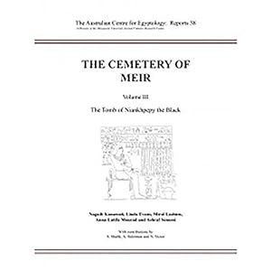 Seller image for The Cemetery of Meir: Volume III: The Tomb of Niankhpepy the Black (ACE Reports) [Paperback ] for sale by booksXpress