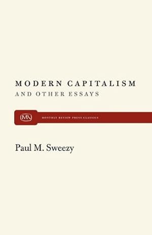 Seller image for Modern Capitalism (Modern Reader) by Sweezy, Paul M. [Paperback ] for sale by booksXpress