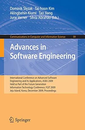 Seller image for Advances in Software Engineering: International Conference on Advanced Software Engineering and Its Applications, ASEA 2009 Held as Part of the Future . in Computer and Information Science) [Paperback ] for sale by booksXpress
