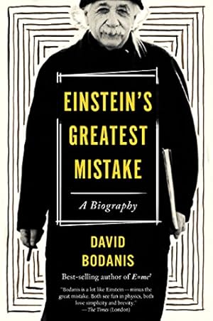 Bild des Verkufers fr Einstein's Greatest Mistake by Bodanis, David [Paperback ] zum Verkauf von booksXpress