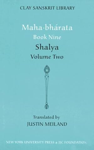 Seller image for Mahabharata Book Nine (Volume 2): Shalya (Clay Sanskrit Library) by Vyasa [Hardcover ] for sale by booksXpress