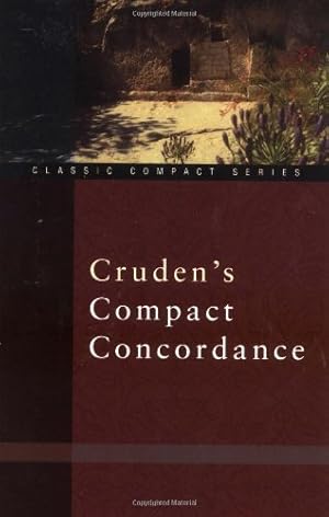 Imagen del vendedor de Cruden's Compact Concordance by Cruden, Alexander [Paperback ] a la venta por booksXpress