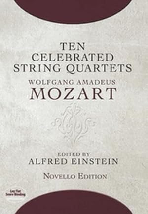 Seller image for Ten Celebrated String Quartets (Dover Chamber Music Scores) [Soft Cover ] for sale by booksXpress