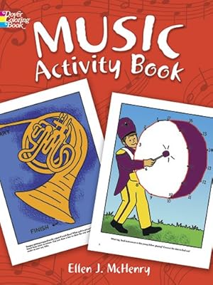 Imagen del vendedor de Music Activity Book (Dover Coloring Books) [Soft Cover ] a la venta por booksXpress