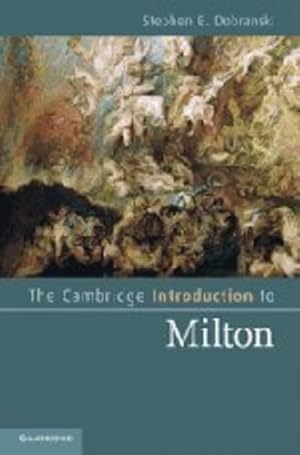 Seller image for The Cambridge Introduction to Milton (Cambridge Introductions to Literature) by Dobranski, Stephen B. [Paperback ] for sale by booksXpress