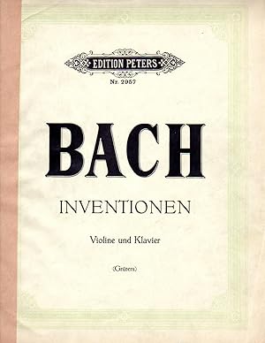 Vier Inventionen for Violin and Klavier [VIOLIN PART & PIANO FULL SCORE]