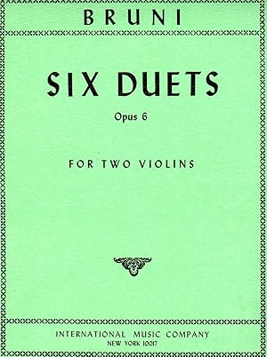 Six Duets, Op.6 - for Two Violins [SET of TWO PARTS]