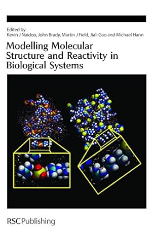 Imagen del vendedor de Modelling Molecular Structure and Reactivity in Biological Systems (Special Publications) [Hardcover ] a la venta por booksXpress