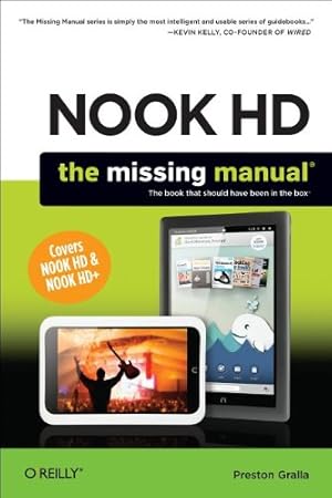 Immagine del venditore per NOOK HD: The Missing Manual [Soft Cover ] venduto da booksXpress