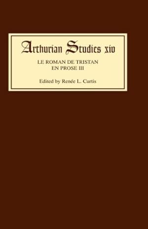 Immagine del venditore per Le Roman de Tristan en prose III (Arthurian Studies) [Hardcover ] venduto da booksXpress
