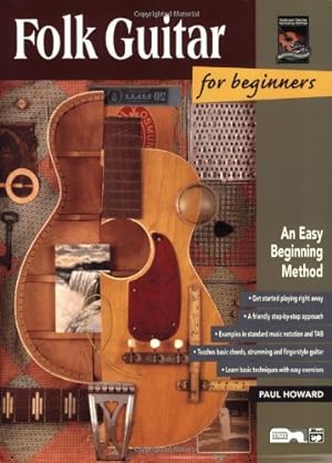 Imagen del vendedor de Folk Guitar for Beginners: An Easy Beginning Method (National Guitar Workshop Arts Series) by Howard, Paul [Paperback ] a la venta por booksXpress