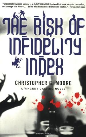 Seller image for The Risk of Infidelity Index: A Vincent Calvino Novel (Vincent Calvino Novels) by Moore, Christopher G. [Paperback ] for sale by booksXpress