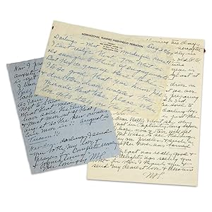 ARCHIVE OF 5 AUTOGRAPH LETTERS