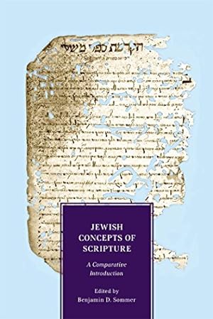 Imagen del vendedor de Jewish Concepts of Scripture: A Comparative Introduction by Sommer, Benjamin D. [Hardcover ] a la venta por booksXpress