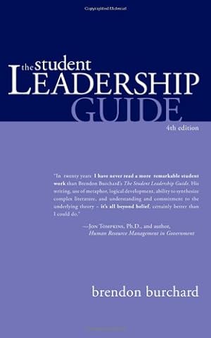 Seller image for The Student Leadership Guide by Burchard, Brendon [Paperback ] for sale by booksXpress