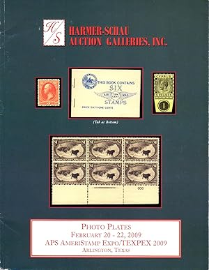 Imagen del vendedor de Photo Plates February 20-22, 2009: APS AmeriStamp Expo/TEXPEX 2009, Arlington, Texas a la venta por Firefly Bookstore