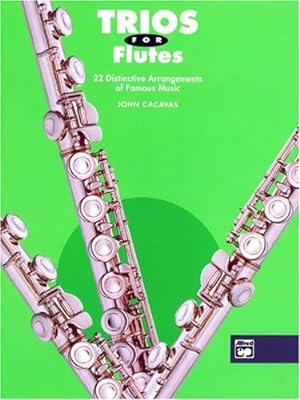 Image du vendeur pour Trios for Flutes (John Cacavas Trio Series) [Soft Cover ] mis en vente par booksXpress