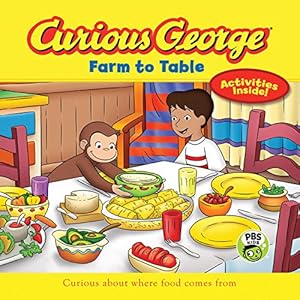 Image du vendeur pour Curious George Farm to Table (CGTV 8x8) by Rey, H. A. [Paperback ] mis en vente par booksXpress