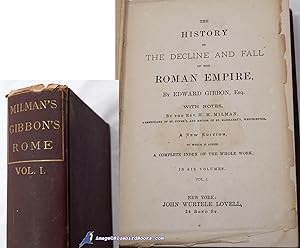 Seller image for The History of the Decline and Fall of the Roman Empire: A New Edition, to Which is Added a Complete Index of the Whole Work (Volume I only, of six) for sale by Bluebird Books (RMABA, IOBA)