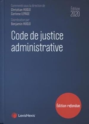 Imagen del vendedor de code de justice administrative (dition 2020) a la venta por Chapitre.com : livres et presse ancienne