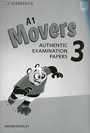 Image du vendeur pour A1 Movers 3 Answer Booklet: Authentic Examination Papers [Soft Cover ] mis en vente par booksXpress