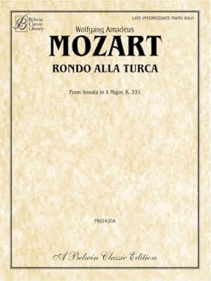 Imagen del vendedor de Rondo Alla Turca: from Sonata in A Major, K. 331 (Belwin Classic Library) [Paperback ] a la venta por booksXpress