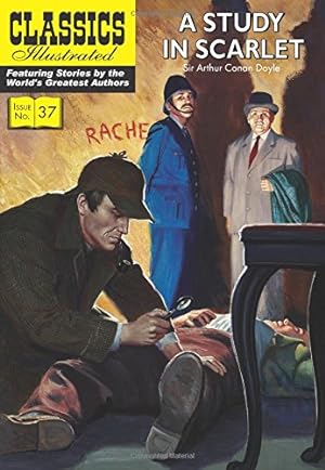Seller image for A Study in Scarlet: A Sherlock Holmes Mystery (Classics Illustrated) by Doyle, Arthur Conan, Moskowitz, Seymour [Paperback ] for sale by booksXpress