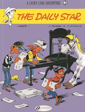 Seller image for The Daily Star (Lucky Luke) by Léturgie, Jean, Fauche, Xavier [Paperback ] for sale by booksXpress