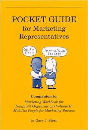 Bild des Verkufers fr Pocket Guide for Marketing Representatives by Stern, Gary J. [Paperback ] zum Verkauf von booksXpress