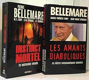 Bild des Verkufers fr Instinct mortel : Soixante-dix histoires vraies + les amants diaboliques 55 rcits passionnment mortels --- 2 livres zum Verkauf von crealivres