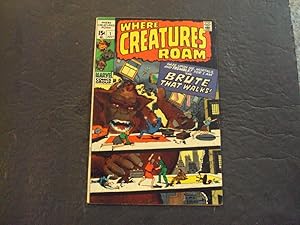 Where Creatures Roam #1 July 1970 Early Bronze Age Marvel Comics