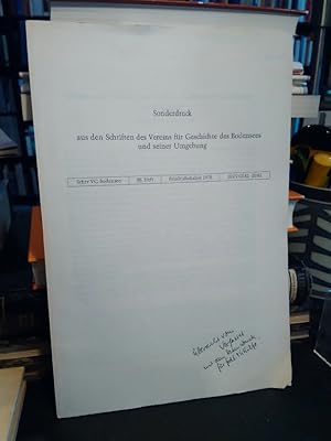 Immagine del venditore per Grndungsgeschichte und Tradition im Kloster Petershausen vor Konstanz. Sonderdruck aus den Schriften des Vereins fr Geschichte des Bodensees und seiner Umgebung. venduto da Antiquariat Thomas Nonnenmacher