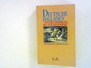 Bild des Verkufers fr Deutsche Balladen: Von den Anfngen bis zur Gegenwart zum Verkauf von ANTIQUARIAT FRDEBUCH Inh.Michael Simon