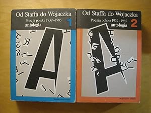 Seller image for Od Staffa do Wojaczka. Poezja polska 1939-1985. Antologia. 2 vols for sale by Polish Bookstore in Ottawa