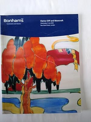Clarice Cliff and Moorcroft 3rd July 2002 Bonhams auction catalogue