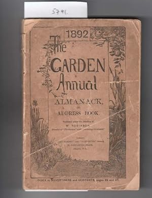 Garden Annual Almanack, and Address Book