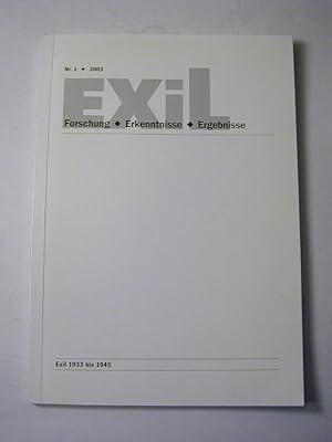 Bild des Verkufers fr Mies van der Rohe muss in Berlin bauen!" Die spte Rckkehr eines emigrierten Architekten / In. Exil Nr. 1 / 2003 zum Verkauf von Antiquariat Fuchseck