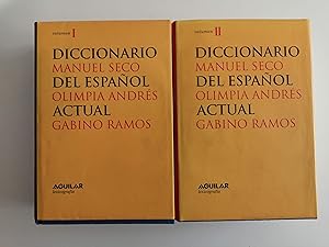 Seller image for Diccionario del espaol actual. Volumen I-[II] for sale by Perolibros S.L.