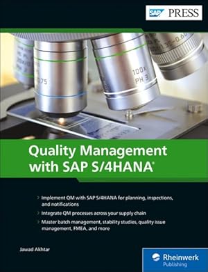 Imagen del vendedor de Quality Management With Sap S/4hana a la venta por GreatBookPrices