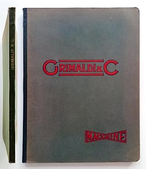 Grimaldi & C. Catalogo macchine utensili per metalli Genova 1908