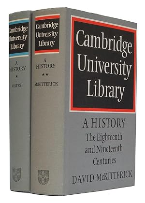 Cambridge University Library - A History 1. From the beginnings to the Copyright Act of Queen Ann...