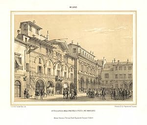 Image du vendeur pour Antica Loggia degli Osii nella Piazza dei Mercanti mis en vente par Sergio Trippini