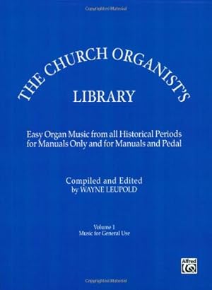 Bild des Verkufers fr The Church Organist's Library, Vol 1: General Use [Paperback ] zum Verkauf von booksXpress