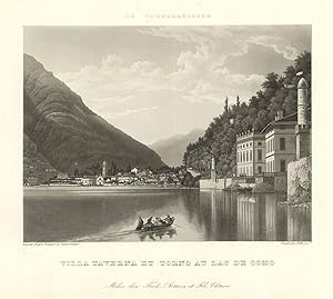 Bild des Verkufers fr Villa Taverna et Torno au lac de Como zum Verkauf von Sergio Trippini