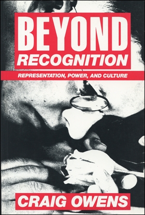 Bild des Verkufers fr Beyond Recognition : Representation, Power, and Culture [Hardcover] zum Verkauf von Specific Object / David Platzker