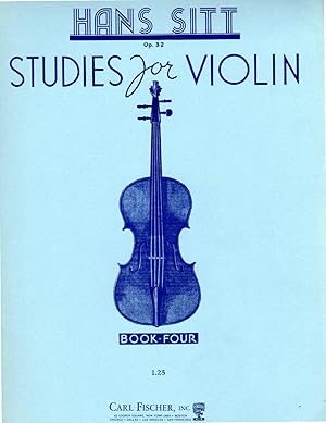 Studies for the Violin, Op.32 - Book Four: Studies in 6th and 7th Positions and Position Changes