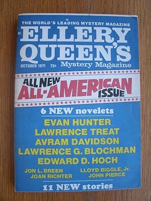 Seller image for Ellery Queen's Mystery Magazine October 1971 for sale by Scene of the Crime, ABAC, IOBA