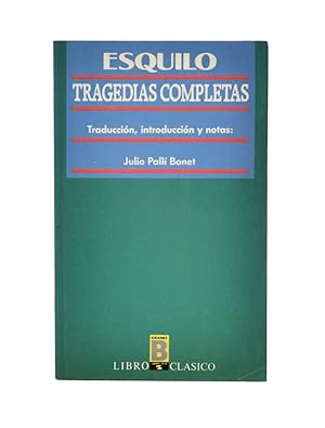 Seller image for TRAGEDIAS COMPLETAS for sale by Librera Monogatari